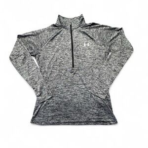 Under Armour Heathered Gray HeatGear Pullover Women’s Medium O10